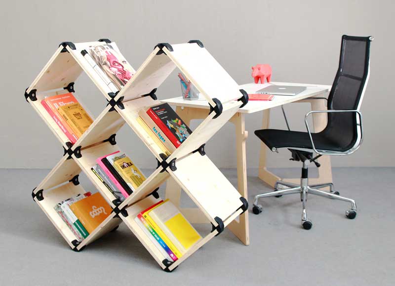 How to assemble a piece of furniture without nails, glue and joints