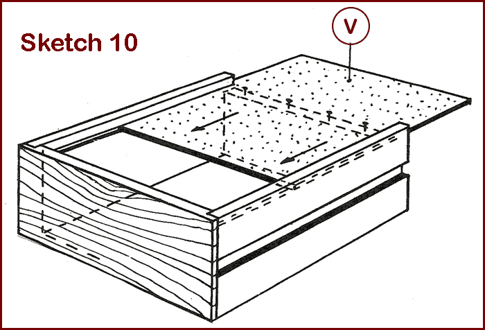 detail drawer groove