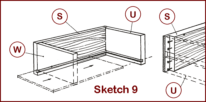 drawer groove